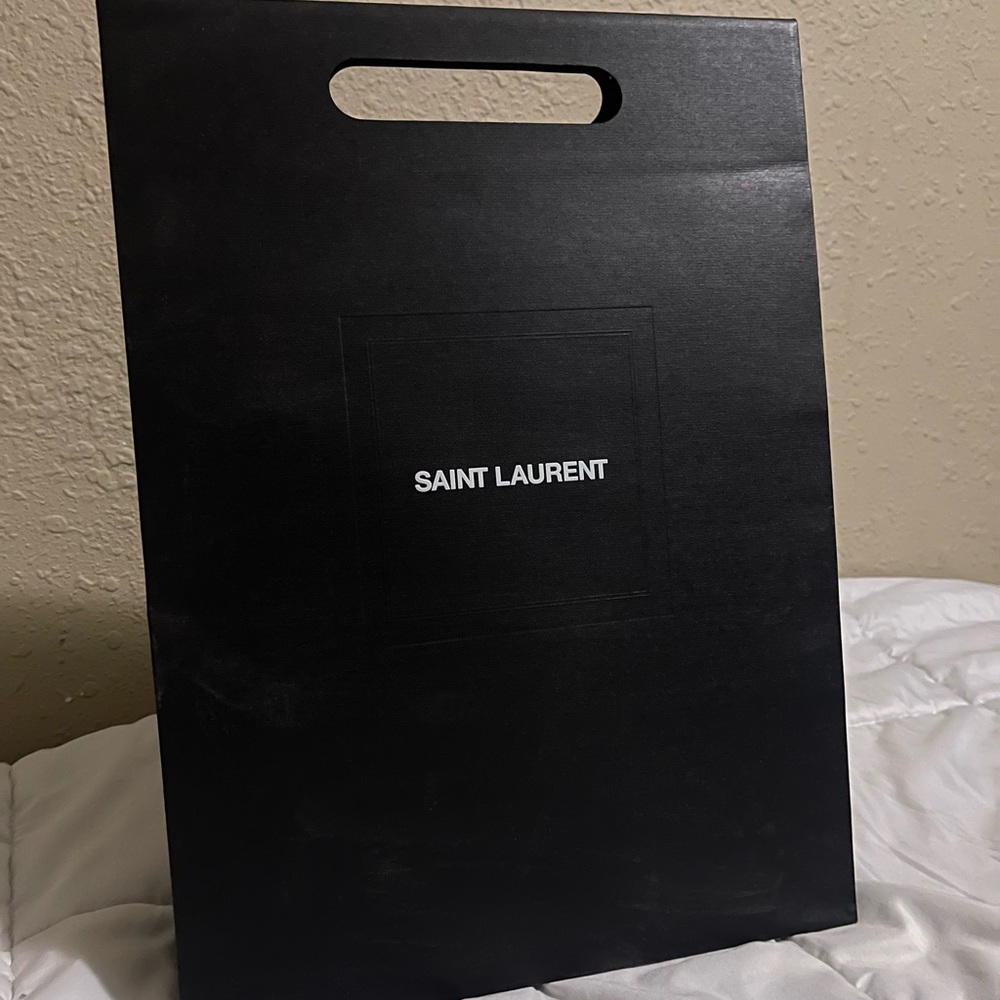 Ysl bag and box